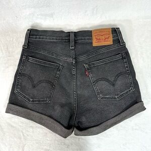 Levi’s Women’s Black Denim Shorts
